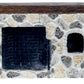 Dollhouse Miniature Fieldstone Walk-in Fireplace