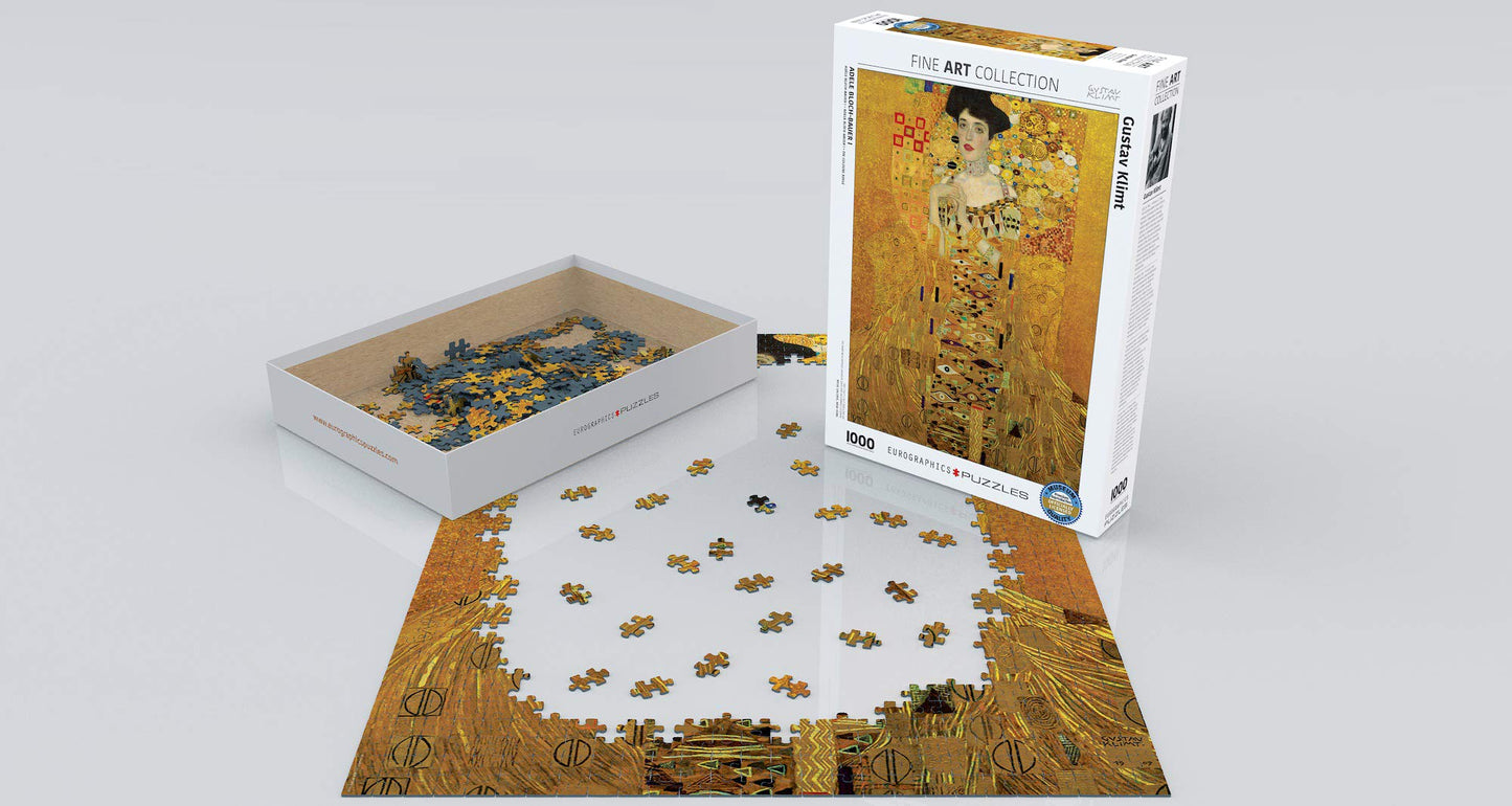 Eurographics Portrait Of Adele Bloch Bauer By Gustav Klimt 1000 Piece Puzzle (6000-9947)