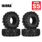 Injora 1.9'' S5 Tires Kraken Claw 106 * 38Mm Mud Terrain Tires For 1/10 Rc Crawler Car Upgrade