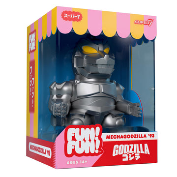 Super7 Fun! Fun! Toho Mechagodzilla '93 Vinyl Figure - 5'' Toho Godzilla Action Figure Kaiju - Classic Movie Monster Fans Collec