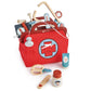Tender Leaf Toys - Doctors Bag - Doctor Pretend Play Toy Medical Kit for Children- Promotes Imaginary and Creative Roleplay, He