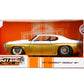 Big Time Muscle 1:24 1971 Chevy Chevelle Ss Die-Cast Car Silver/Gold, Toys For Kids And Adults
