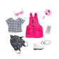 Corolle Girls Music & Fashion Dressing Room - Clothing And Accessories Set Girls Dolls