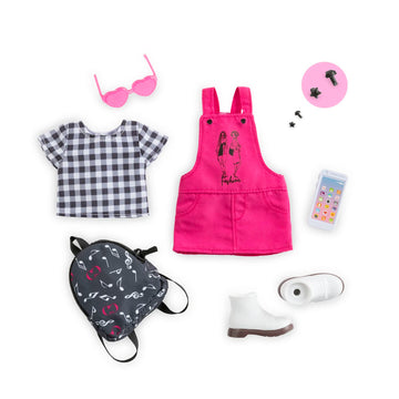 Corolle Girls Music & Fashion Dressing Room - Clothing And Accessories Set Girls Dolls