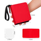 GEAoffice Mini Card Binder 1 Pocket with 80 Pockets  enhanced Small 2 Pocket Trading Card Collection Album Folder with 40 Sleeves Double Sided - Gifts for Kids  Red