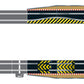 Scalextric C8511 Track Extension Pack - 1X Leap (Ramp Up And Ramp Down) 2 Straight 2 Side Swipes Borders Barriers