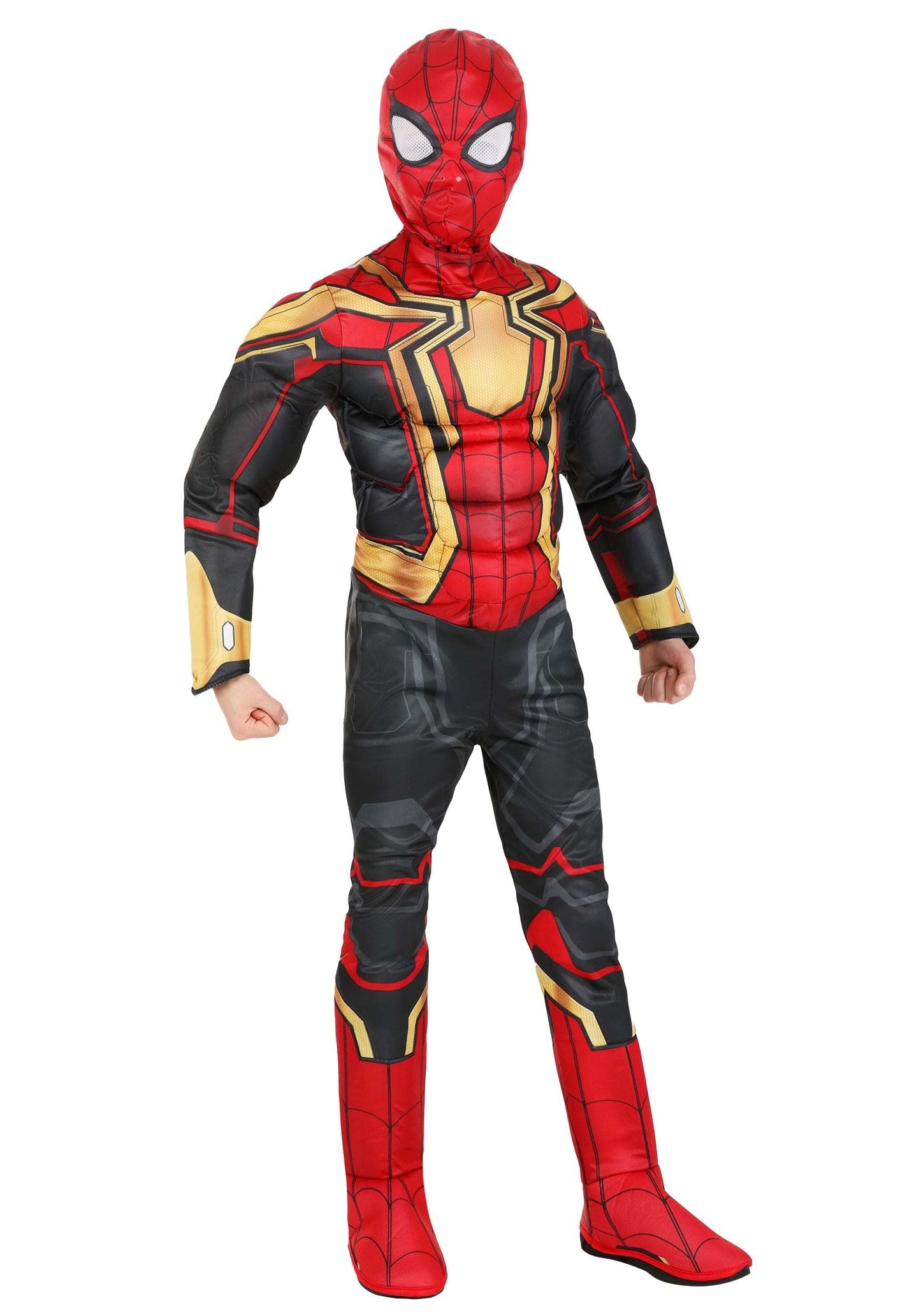 Marvel Spider-Man Integrated Suit Qualux Child Costume  Large