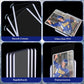 250 PCS TopLoaders Card Sleeves for Trading Cards, 3 x 4 Baseball Card Protectors Card Holder Fit for MTG, TCG, Stardard Cards S