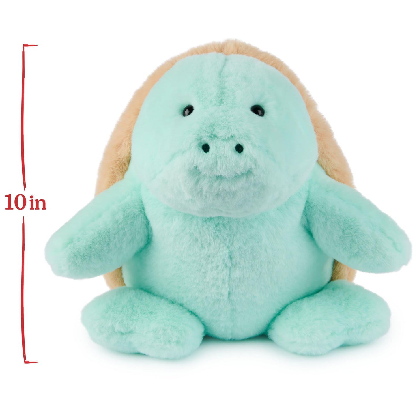 GUND Sprout Sea Turtle Plush  enhanced Stuffed Animal for Ages 1 and Up  Green/Brown  10
