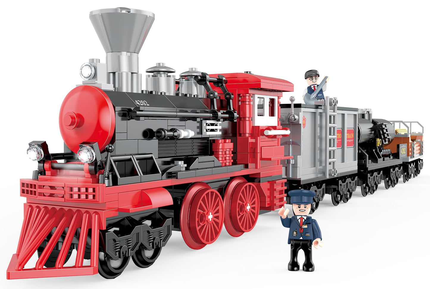 Magicwand Diy Steam Train Building Blocks For Kids623 PcsMulti-ColoredPack Of 1