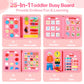 Syhln Montessori Busy Board Toys For One Year Old Girl Birthday Gifts,Educational Preschool Learning Activities Sensory Travel T
