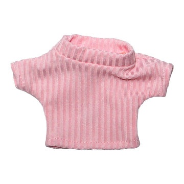 17cm Doll Clothes  17cm Clothes Skirt Set  2 Piece Colorful T-Shirt+ with Overalls or Skirt Outfit enhanced Fashion Cute Doll Accessories(NO Doll)(Style D)