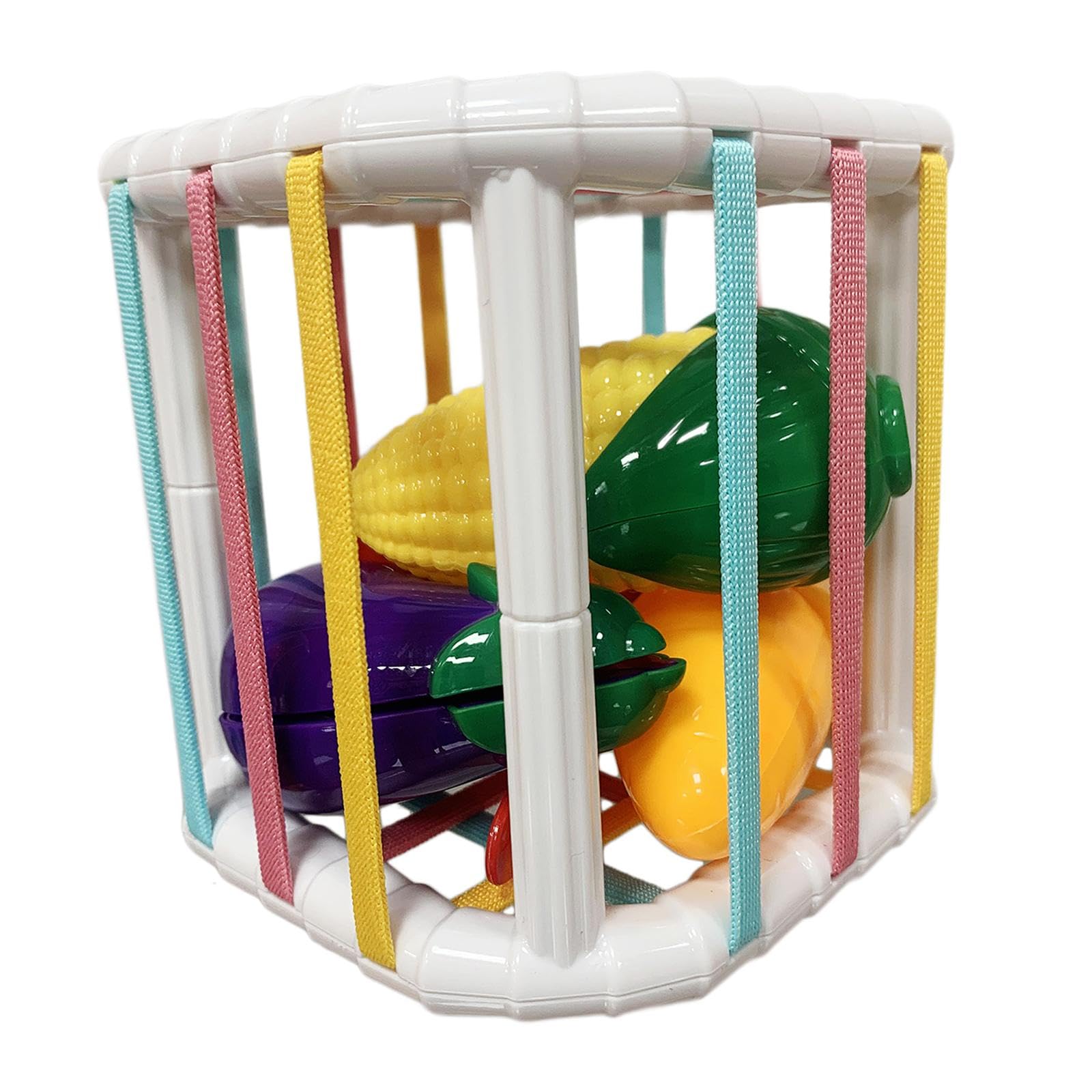 Atorse Shape Sorter Baby Toy Educational Toy Sensory Bin For Toddlers Children Baby Vegetables