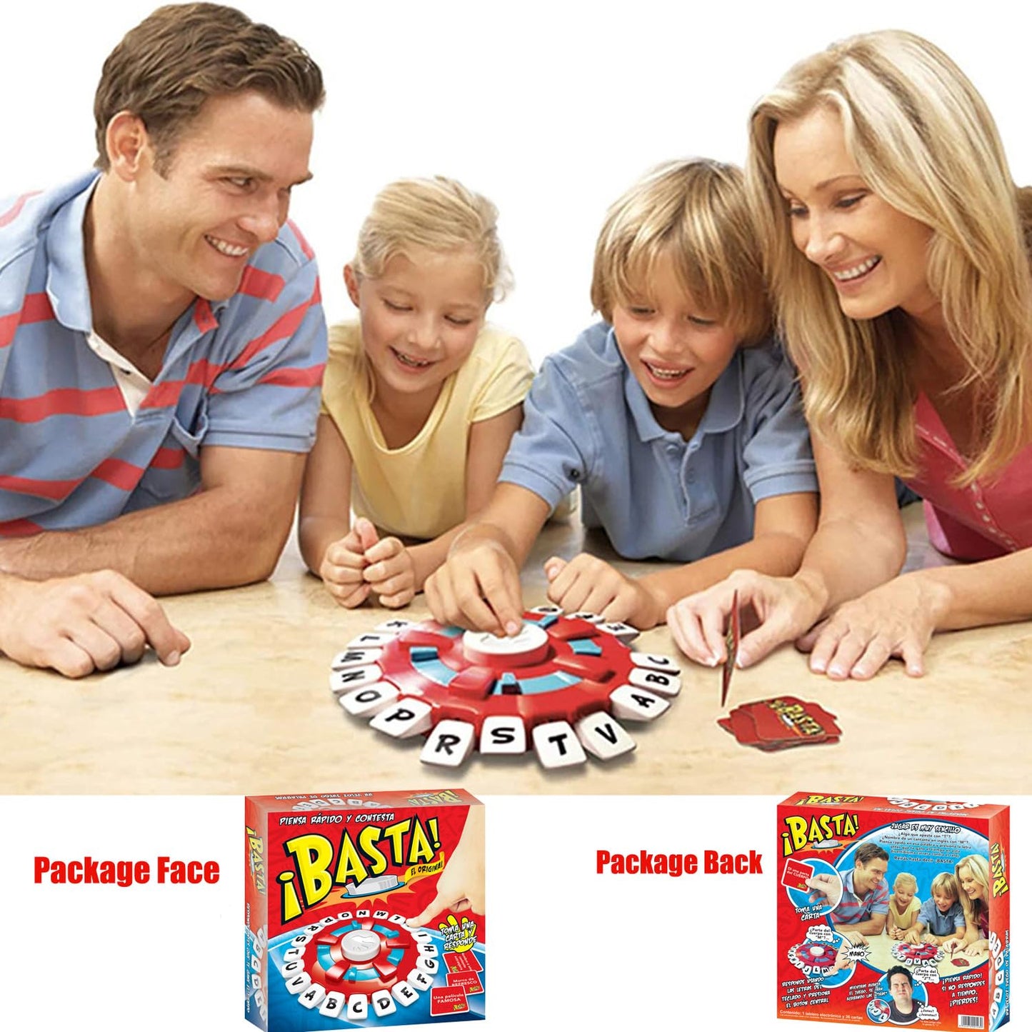 Basta Juego De Mesa En Espaol - Think A Words Game
