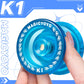 Pack Of 3 Beginner Yoyos For Kids, Magicyoyo K1-Plus Responsive Yoyos With 3 Yoyo Gloves, 3 Yoyo Bags, 18 Strings, All In A Gift