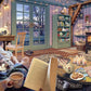 Ravensburger The Cosy Shed 1000 Piece Jigsaw Puzzle - Unique Softclick Technology, Cardboard Material, Cozy Retreat Design