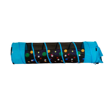 Pacific Play Tents 41410 Kids Galaxy 6 Foot Crawl Tunnel W/Glow In The Dark Stars