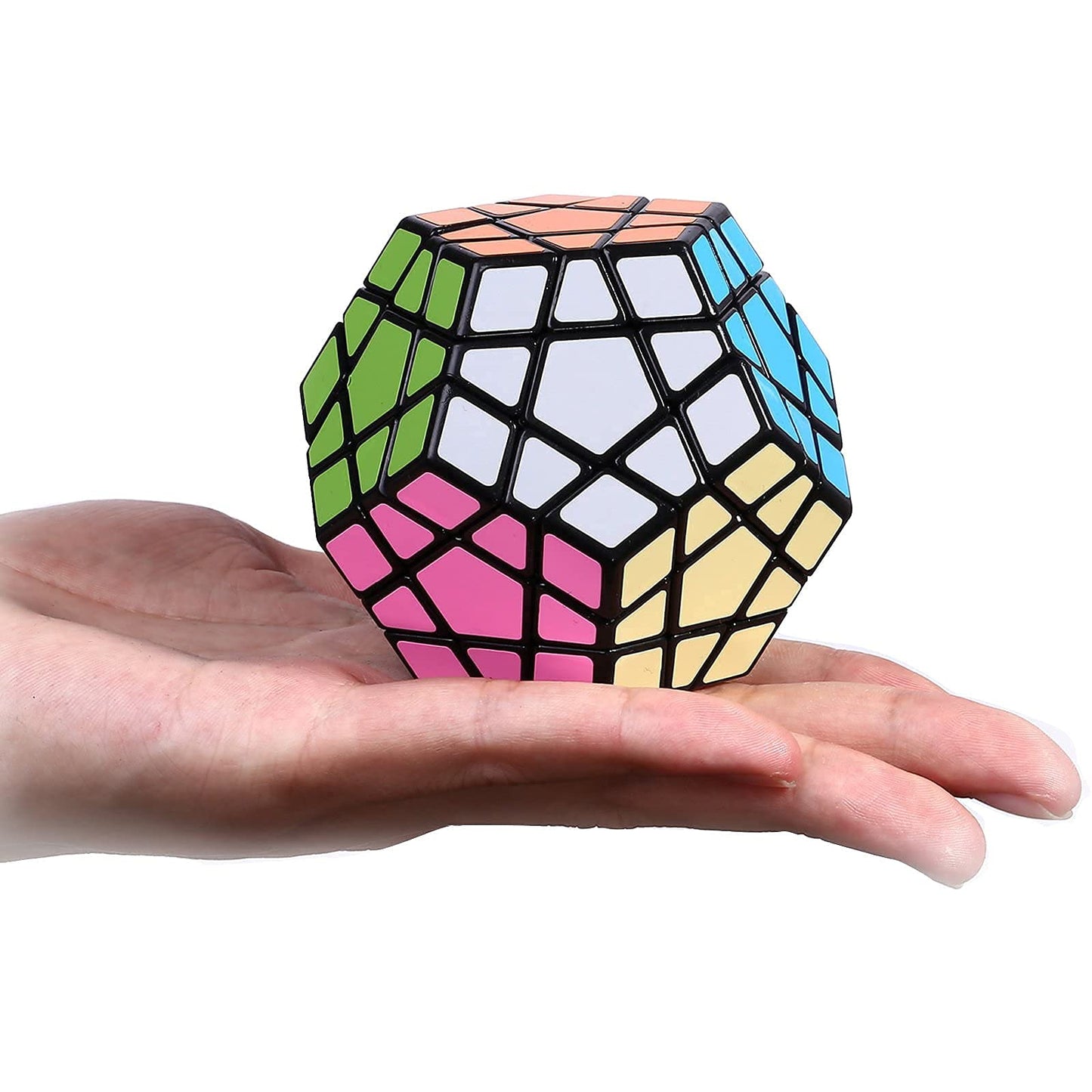 Dreampark 3X3 Megaminx Speed Cube Puzzle Toy, Black