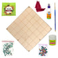 The Brown Box Lippan Art Kit (Square),Art And Craft Kit,Craft Kit,Craft Kit For Adults,Hobby Kits,Hobby Craft,Diy Kit,Gift For G