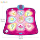 Sunlin Dance Mat - Dance Mixer Rhythm Step Play Mat - Dance Game Toy Gift For Kids Girls Boys - Dance Pad With Led Lights, Adjus