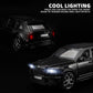 OANMYJJO 1:32 Rolls-Royce Cullinan Die Cast Metal Car Model, Black, Pull Back Toy with Light & Sound for Ages 3+