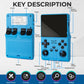 ?30000 in 1? Retro Handheld Game Console, 3.5 inch IPS Screen, More Than 20 Emulator, 256G TF Card (Blue)
