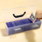Premium Storage Box For Toploader - Large For 200+ Toploaders Or 1000+ Trading Cards, Portable Sports Card Storage Boxes For Col