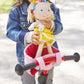 Haba Soft Doll'S Bike Seat Flower Meadow - Attaches To Handlebars With Hook & Loop Attachment (Scooters Trikes & Bicycles)