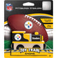 Masterpieces Nfl Pittsburgh Steelers Real Wood Toy Train, For Ages 3+, Black