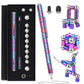 Magnetic Fidget Pen - Perfect Writing And Spinner Magnet Toy Combination, Figette Figit Pen With 13 Magnetic Rings, Ideal Office