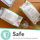 Dr. Talbot's Pacifier and Teether Wipes Naturally Inspired with Citroganix  Vanilla Milk  48 Count  1 Pack