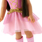 American Girl Welliewishers 14.5-Inch Ashlyn Doll With Pink Leotard, Glitter Skirt, Headband, And Boots, For Ages 4+