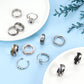 Fasacco Anxiety Ring For Women Fidget Rings For Anxiety Spinner Ring Figit Spinning Ring Anti Anxiety Ring For Women Men Size 8