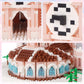 Geniteen Micro Mini Building Blocks Pink Church Model Building Set Famous Architecture Model Building Kit