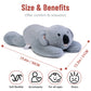 Niuniu Daddy 20'' | 3.3 Pound Koala Weighted Stuffed Animals for Adults Kids, Large Stuffed Koala Pillowfort Plush Animal Toys f