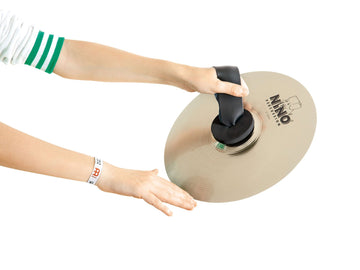 Meinl Nino Marching Cymbal 14'' Nickel Silver, Each