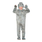 Grey Raptor Dinosaur Child Costume | Large
