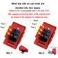 weelye Kids Electric Ride On Car Motorcycle Foot Switch, Automatic Reset, Replacement Parts for 6V/12V/24V, Black, Large