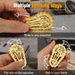 Fidget Chain Gear Toy, Metal Hand Roller Fidget Spinner For Kids Adults, Metal Assemble Sprockets Bike Chain Gears, Edc Novelty Stress Relief Desk Office Birthday Gift For Goodie Bag Fillers
