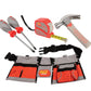 Constructive Playthings Adjustable Tool Belt with Multiple Pockets and 4 pc. Tool Set