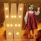Imprsv 4Ft Marquee Light Up Letters W, Large Light Up Letters For Baby Shower Anniversary Wedding Room Decor, Big Letters For Pa