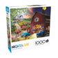 Buffalo Games 1000 Piece Jigsaw Puzzle - Farm Life Day and Night, Large Size, Multicolor, Model 11879, Perfect for Adults and Game Nights