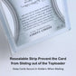 Rayvol Top Loader Sleeves - Resealable Team Bags For 35-75Pt Rigid Toploaders (2000Pcs)