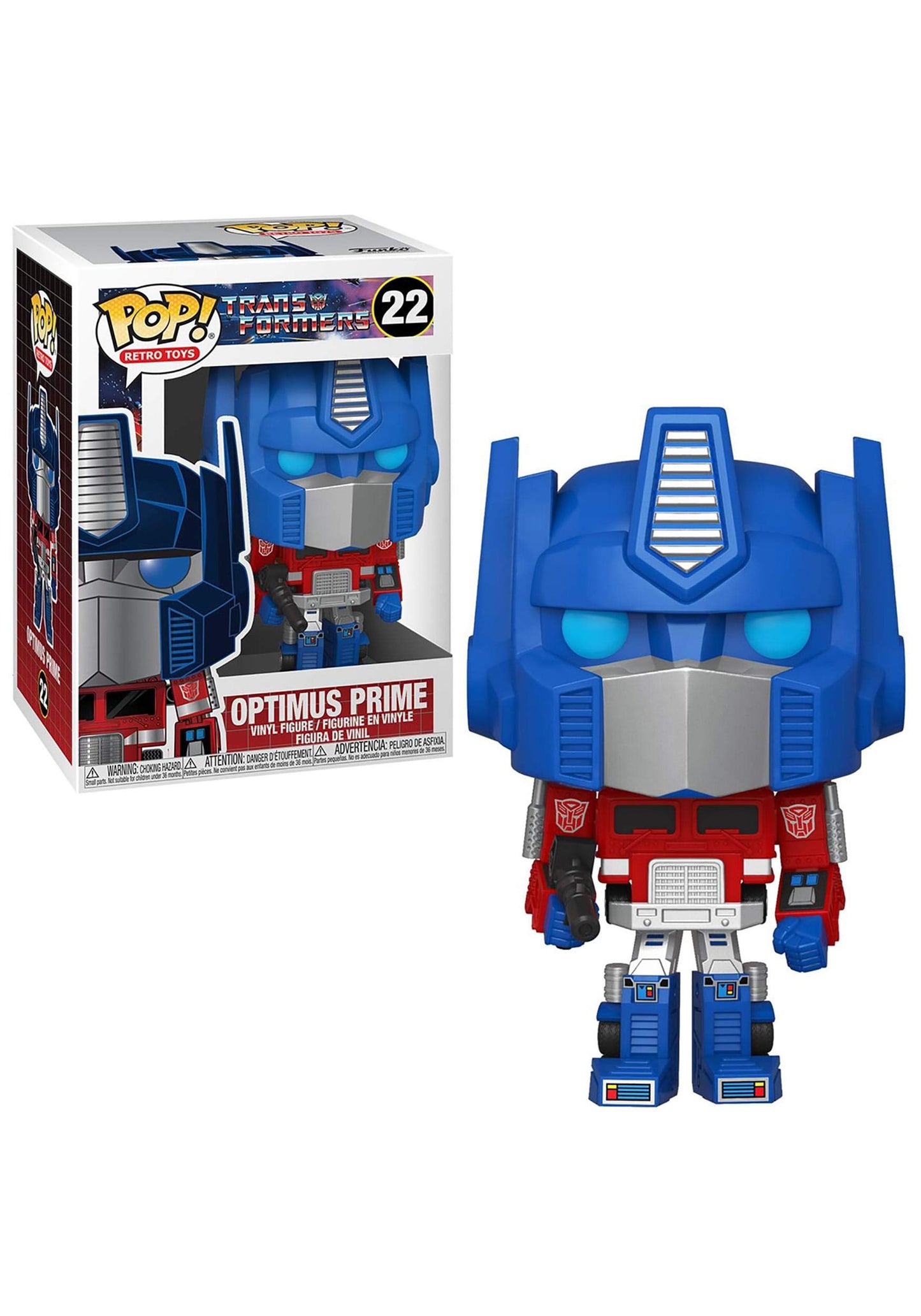 Funko Pop! Transformers Optimus Prime - Multicolor Vinyl Figure, Standard Size, Model 50965