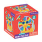 Mudpuppy Rainbow Lion Shaped Mini Puzzle, 24 Pieces, 6    x 6    - Die-Cut Jigsaw Puzzle in The Shape of a Colorful Lion - Great