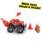 ZURU SMASHERS Dino Truck Monster Truck Surprise with 25 Collectible Surprises - 1 Pack, Plastic