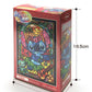 Tenyo 266 Piece Jigsaw Puzzle - Stained Art Stitch! Stained Glass, 18.2x25.7cm, Color: スティッチ, Model: DSG-266-758
