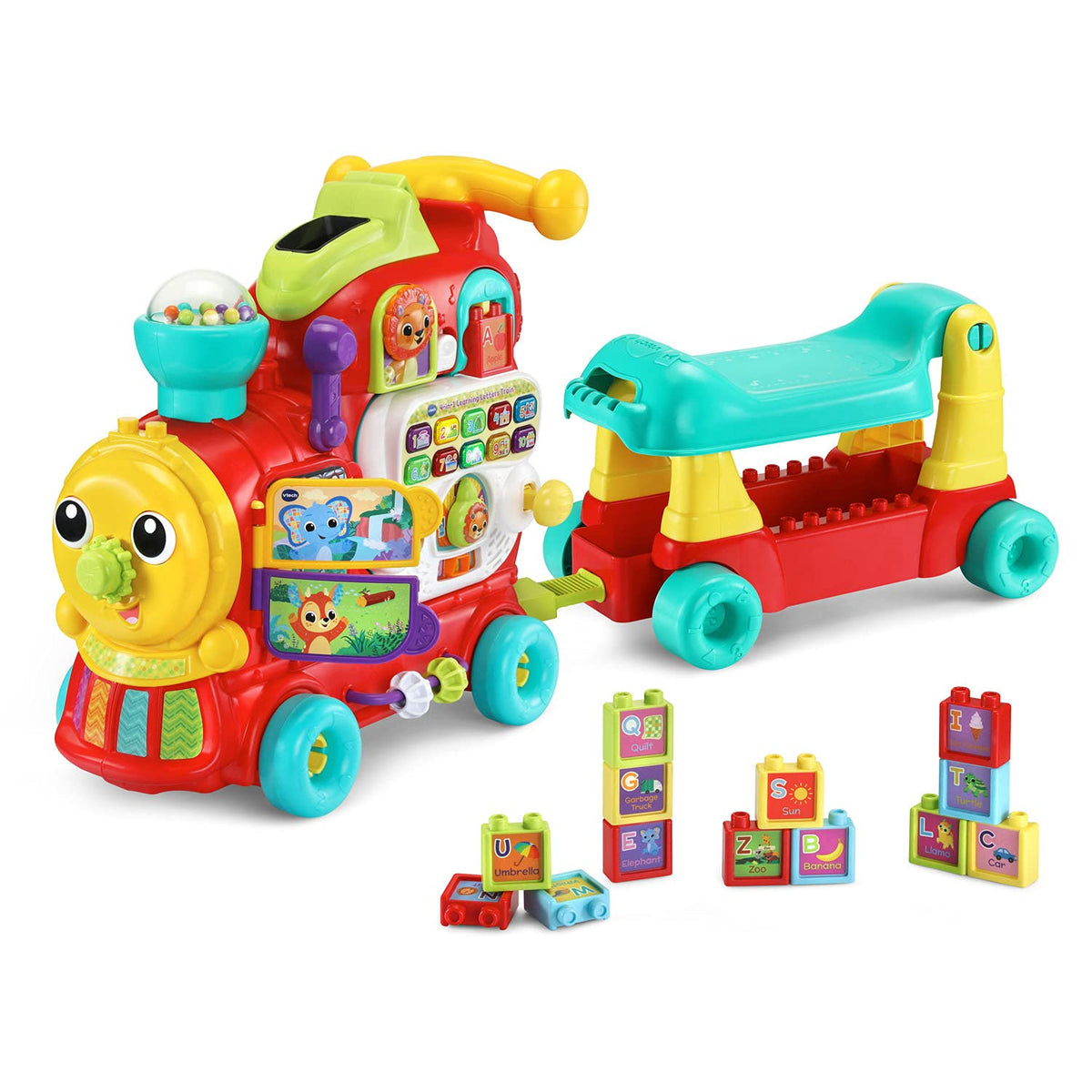 Vtech 4In1 Letter Learning Train, Pink