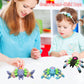 Sensory Fidgets Toys For Kids And Adults,4 Pack Transformable Fidget Spinners For Boys Girls, Chain Pop Spider Fingertip Toy For