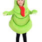 Ghostbusters Kids Slimer Costume Unisex, Slimey Ghost Halloween Costume, Childrens Ghost Outfit For Boys & Girls Large
